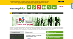 Desktop Screenshot of dezynfekcja24.pl
